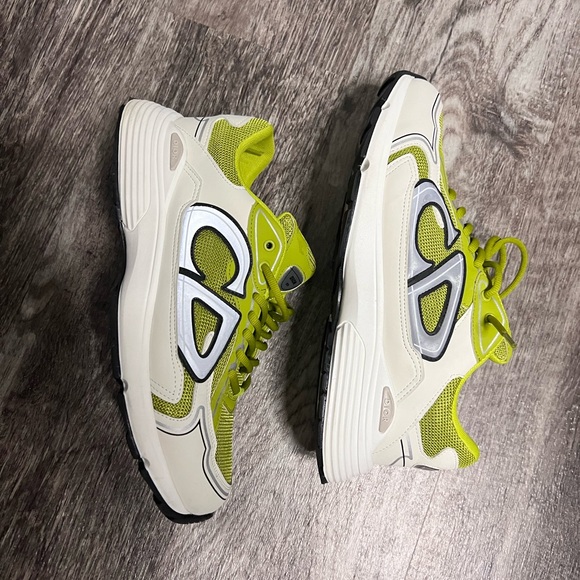 Dior B30 Sneakers Lime Green Sz 44__ men’s 10 - Picture 2 of 13